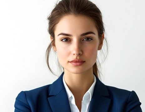 Portrait of a young Asian woman